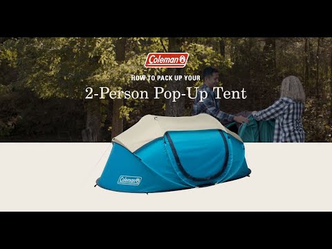 How To Pack Up Your Coleman® 2-Person Pop-Up Camping Tent