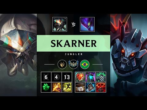 Skarner Jungle vs Kha'Zix - BR Challenger Patch 25.20