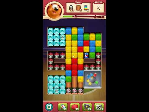 Toon Blast Level 6852 - NO BOOSTERS 🐻🐺🐱 | SKILLGAMING ✔️