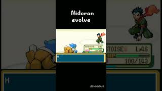 Ash gain his 5th gym badge and Nidoran evolve || Pokemon Fire Red#pokemon #viral #shorts #pikachu