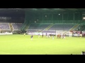 Újpest - Budapest Honvéd 1-1, 2017 - meccsjelenetek, fancam