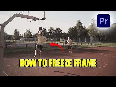 How To Add a Freeze Frame In Premiere Pro