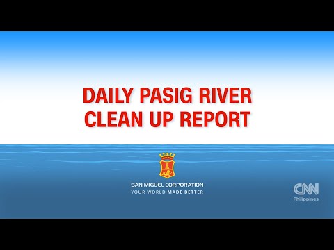 Pasig and Bulacan River SMC Clean Up Report – June 20, 2023 (Tuesday)