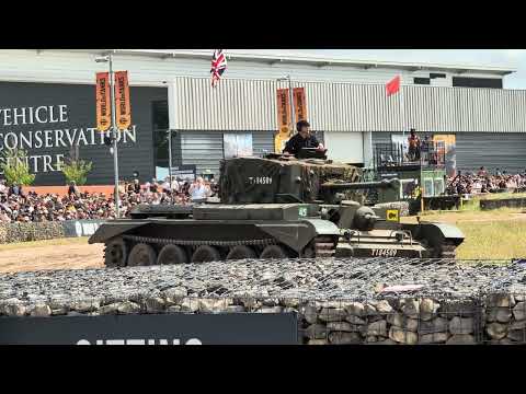 Cromwell Tank in Action – British Speed and Firepower at Tankfest 2025