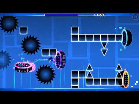 Geometry dash || 'unnamed' (demon) by LpSascha (me) //layout,not uploaded