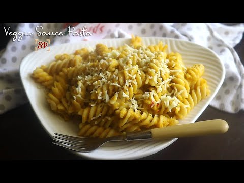 Hidden vegetable sauce pasta recipe | Veggie sauce pasta