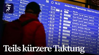 Bahn-Fahrplanwechsel: Was sich ändert