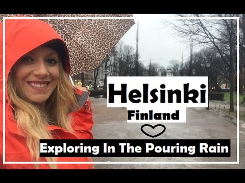 Helsinki, Finland - Exploring In The Pouring Rain