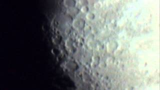 preview picture of video 'Celestron C70 Moon 05-06.10.11'