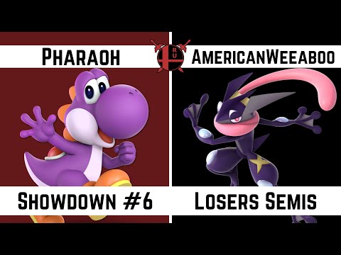 Scarlet Showdown #6 - Pharaoh (Yoshi) vs AmericanWeeabo (Greninja) - Losers Semis