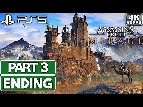 ASSASSIN'S CREED MIRAGE Gameplay Walkthrough ENDING Part 3 [PS5 4K 60FPS] - No Commentary