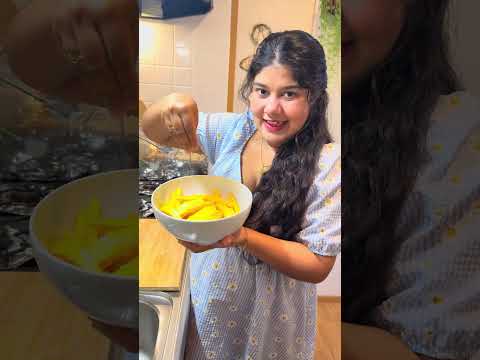 මේ කාලේට නැතුවම බැරි එයා හදාගෙන කන්නම ඕනි 🥹 #samimoments #shorts #viral #trending #food #mango