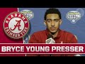 Bryce Young Press Conference Ahead of the Cotton Bowl | CBS Sports HQ