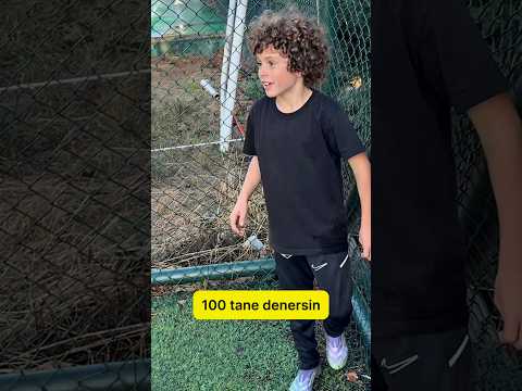 100 tane denersin 1 tane olur, abartma 😅 #shorts #football #soccer