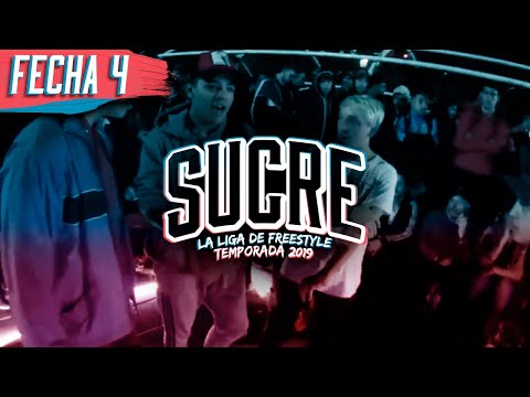 HYDRA VS HEKRA VS SOUZ VS JOAQUIN  - OCTAVOS - FECHA 4 - SUCRE LA LIGA DE FREESTYLE 2019