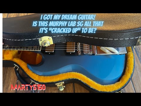 I Got My Dream Guitar - Gibson Murphy Lab '64 SG - Is It All That It's "Cracked Up" to Be?