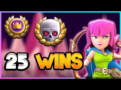 25 WINS in the Sudden Death Tournament with 3.0 Xbow! — Clash Royale