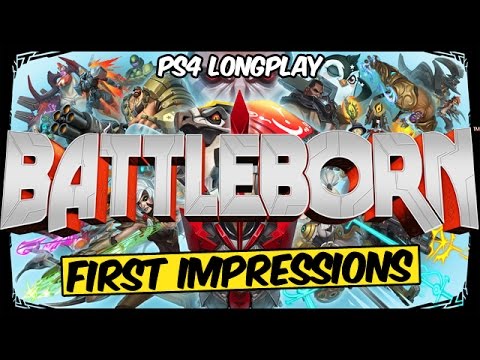 Battleborn - PS4 First Impressions / Longplay