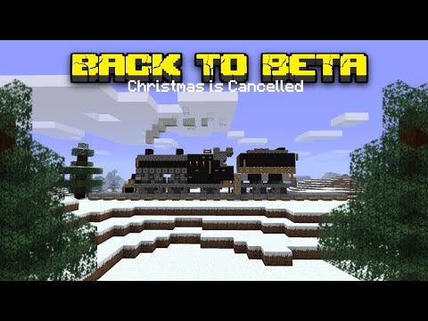 EPIC Train Build in Beta Minecraft - Back to Beta SMP!