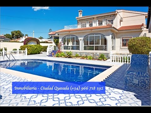 QRS 111 - 4 Bed, 4 Bath, Detached Villa with Private Pool on 1200m2 Plot For Sale In Ciudad Quesada