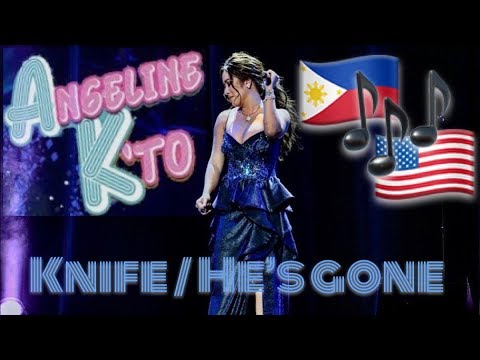 ANGELINE QUINTO POWERFUL VERSION OF KNIFE/ HES GONE ... SUPERB !!!! ( US TOUR )