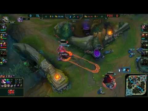 Liquid vs Echo Fox Highlights, Game 1 NA LCS Week 6 Day 3 Summer 2016   TL vs FOX G1