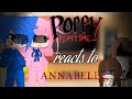 Poppy Playtime reacts to Annabelle || Short || Gacha Club