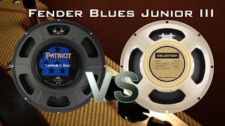 Video thumbnail for Cannabis Rex vs G12M-65 CreamBack, Blues Junior by Chez Vinz
