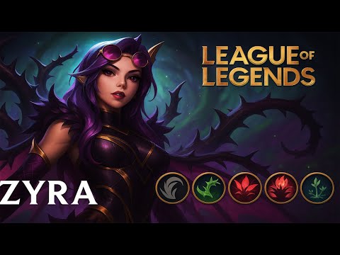 BEST ZYRA PLAYS MONTAGE S 25 - League of Legends #10