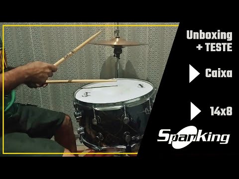 TATU BATERA | UNBOXING + TESTE | CAIXA SPANKING 14X8