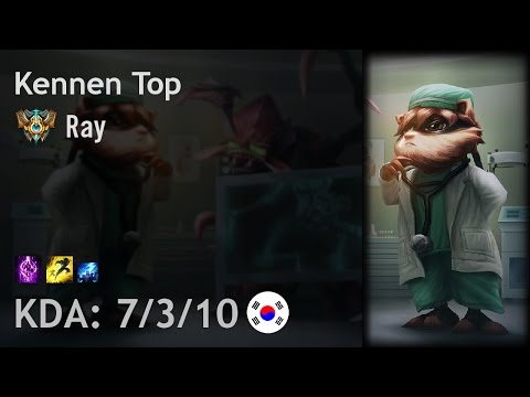 Kennen Top vs Rumble - Ray - KR Challenger Patch 6.20