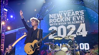 Green Day - &quot;American Idiot&quot; + &quot;Holiday&quot; [2024 Dick Clark&#39;s New Year&#39;s Rockin&#39; Eve]