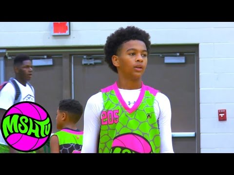 Skyy Clark GETS BUCKETS at 2015 MSHTV Camp - Class of 2022 Basketball Prospect - MSHTV West