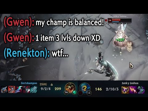 THIS IS WHY YOU ALWAYS BUILD FULL DAMAGE VS GWEN