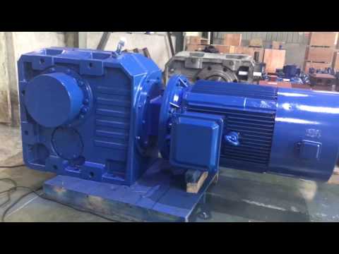 KA series  big power 110KW helical bevel geared motor
