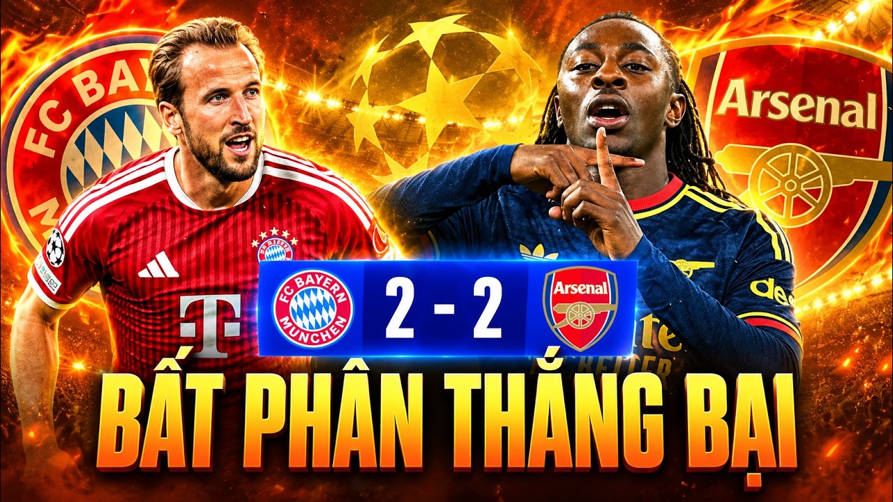 Bayern vẫn không thể thắng Arsenal