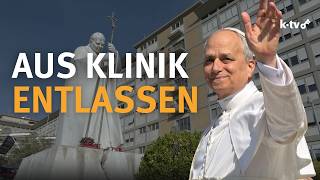 Papst Leo XIV. wird aus Klinik entlassen | NEWS