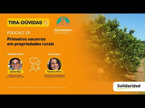 Tira dúvidas 29: Primeiros socorros em propriedades rurais