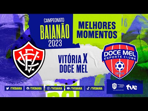 Gols e lances de Vitória x Doce Mel