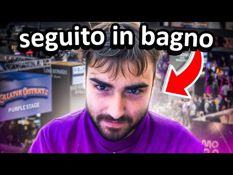 Mi hanno SEGUITO in BAGNO al MILAN GAMES WEEK