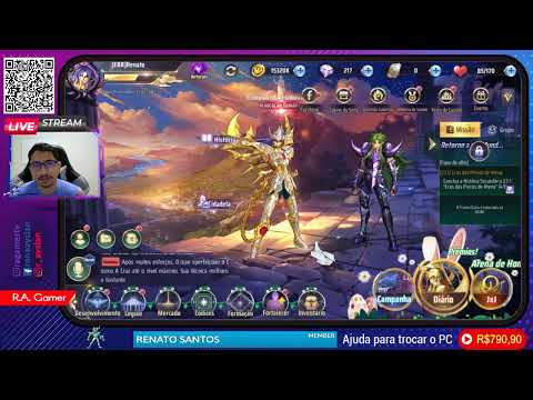 DUELOS GALÁCTICOS RUMO AO LENDÁRIO - SAINT SEIYA AWAKENING