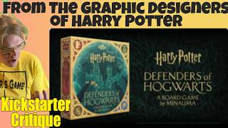 Defenders of Hogwarts: a board game by MinaLima -  Kickstarter Critique Review