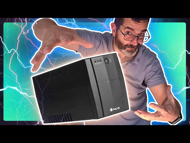 Vídeo relacionado con NGS FORTRESS900V3 - Sistema de Alimentación Ininterrumpida SAI, Off Line UPS 600 VA, Tensión Constante de Salida 360W para 2 Enchufes Schuko