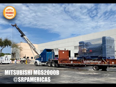 MITSUBISHI MGS Generators provide a higher generating power rating.