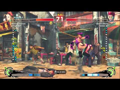 Alioune [Cammy] vs Wolfkrone [Viper] SSF4 Ranked Matches - Xbox Live - TRUE-HD