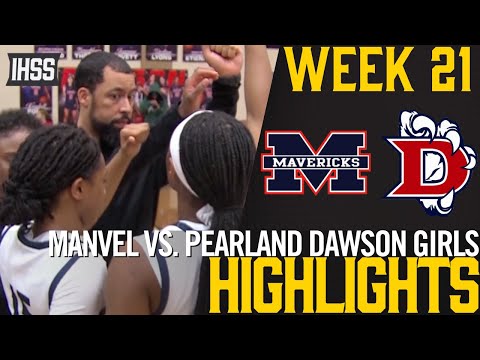 Dawson Holds Off Manvel 54-50 in Thrilling High School Basketball Match