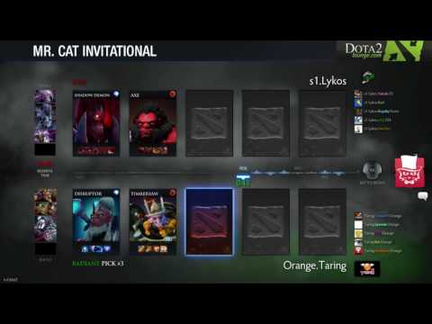 MR CAT s1-Lykos vs. Orange.Taring Lower Bracket Game 2