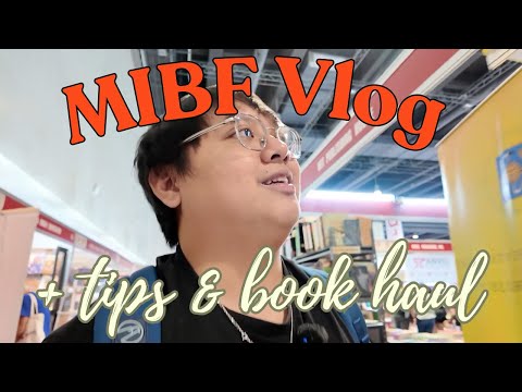 MANILA INTERNATIONAL BOOK FAIR (MIBF) VLOG + KONTING TIPS & HAUL