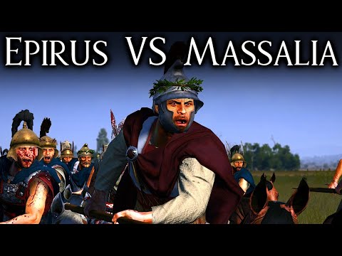 Epirus VS Massalia ⚔️ 1.3.2  DeI Online Battles - Total War Rome 2 - Ep.49