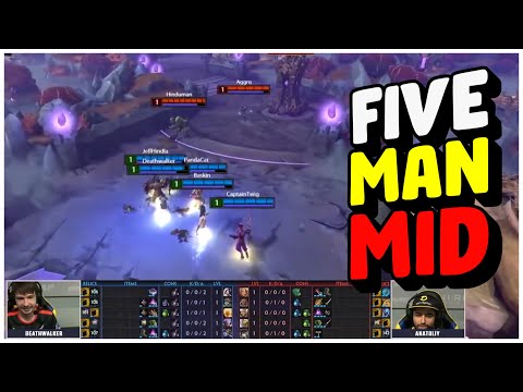 When Pros Play Assault In Conquest - Legendary Smite Moments